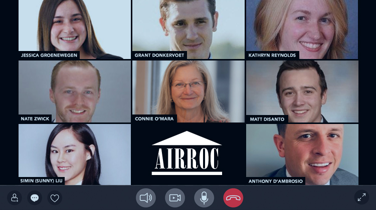 A Virtual Zoom call with the AIRROC NextGen Task Force