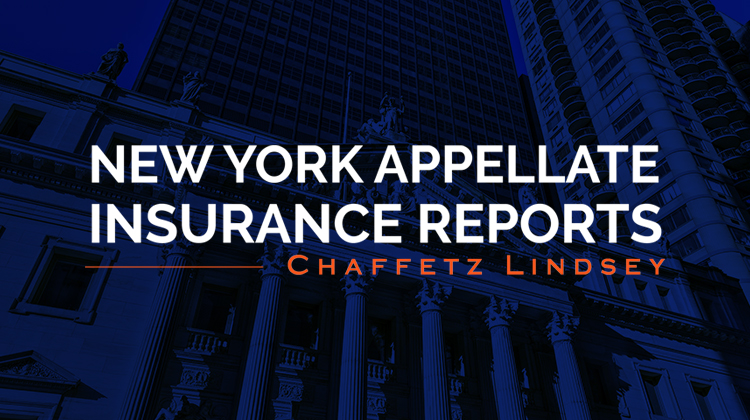 Chaffetz Lindsey Launches New York Appellate Insurance Reports (NYAIR)
