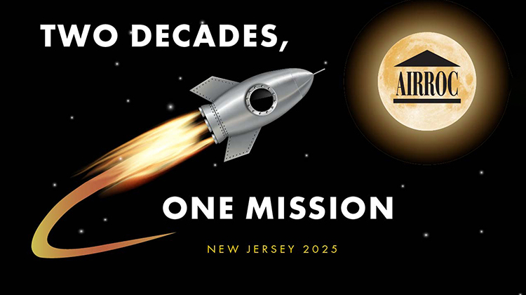 Come Celebrate our 20th Anniversary at AIRROC’s Annual NJ Legacy Transactions and Networking Forum!