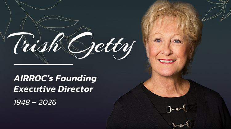 A Tribute to AIRROC’s Founding Executive Director, Trish Getty